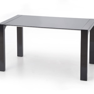 KEVIN stół czarny lakierowany  - Halmar