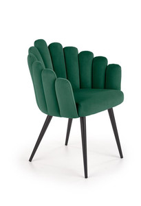Krzesło K410 c. zielony velvet  - Halmar