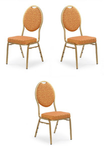 Trzy krzesła złote - 3005
