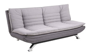 Sofa rozkładana Faith  Light grey/ dark grey - ACTONA