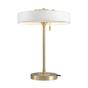 Lampa stołowa ARTDECO biało - złota Step Into Design