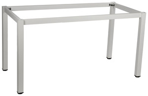 Stelaż ramowy stołu 136x76, noga kwadratowa - Stema
