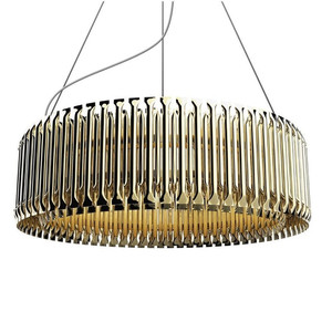 Lampa wisząca MODULAR złota 95 cm Step Into Design