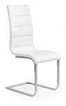 Krzesło K104 biały/biały ekoskóra  - Halmar