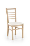 ADRIAN krzesło dąb miodowy / tap: Madryt 121 - Halmar