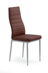 Krzesło K70 ciemny brąz  - Halmar