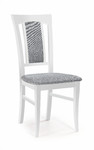 Krzesło KONRAD biały / tap: Inari 91  - Halmar