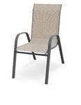 Krzesło MOSLER ogrodowe popiel  - Halmar