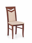 Krzesło CITRONE czereśnia ant. II / tap: MESH 1  - Halmar