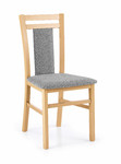 Krzesło HUBERT8 dąb miodowy / tap: Inari 91  - Halmar