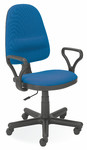 Krzesło BRAVO biurowe C-6 niebieski - Halmar