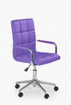 Krzesło do biurka dla dziecka Gonzo fioletowe - Halmar