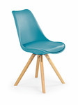 K201 krzesło turkusowe - Halmar