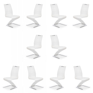 Dziesięć krzeseł białych - 4908