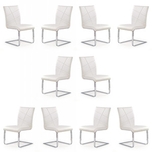 Dziesięć krzeseł białych - 4900