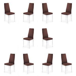 Dziesięć krzeseł brązowych - 6902