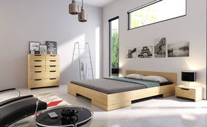 Łóżko drewniane sosnowe Spectrum Long - Skandica