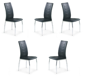 Pięć krzeseł czarnych - 6583