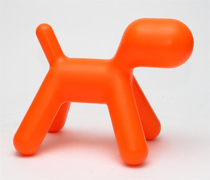 Siedzisko Pies pomarańczowy - d2design