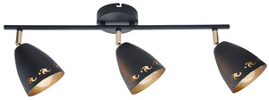 Coty Lampa Sufitowa Listwa 3x40w E14 Czarny - Candellux