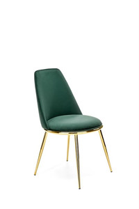 Krzesło K460 ciemny zielony  - Halmar