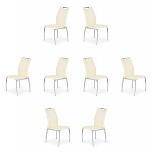 Osiem krzeseł białych - 4793