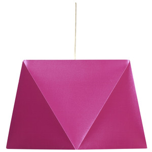 Hexagen Lampa Wisząca 42 1x60w E27 Różowy (Abażur 77-01672+Linka 85-10608) - Candellux