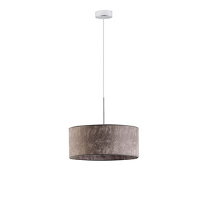 Lampa wisząca nad stół SINTRA fi - 40 cm - kolor szary melanż - Lysne