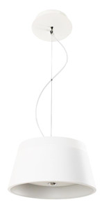Lampa wisząca Jokasta biała - Lampex
