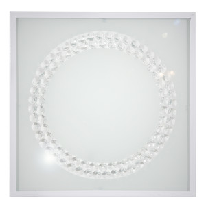 Lux Lampa Sufitowa Plafon 29x29 16w Led 4000k Biały Duży Ring - Candellux