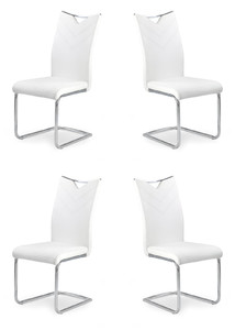 Cztery krzesła białe - 1517
