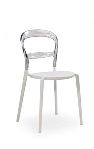 K100 krzesło bezbarwny  - Halmar