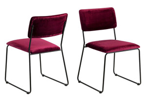 Krzesło Cornelia VIC Bordo - ACTONA Promocja