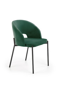 Krzesło K455 ciemny zielony  - Halmar