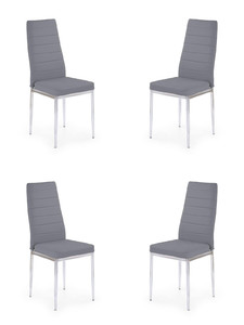 Cztery krzesła popielate - 6926 2022-01-14