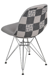Krzesło P016 DSR Pattern szare/patchwork - d2design