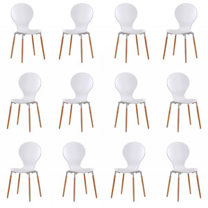 Dwanaście krzeseł białych - 3123