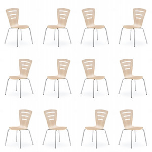 Dwanaście krzeseł dąb sonoma - 4312