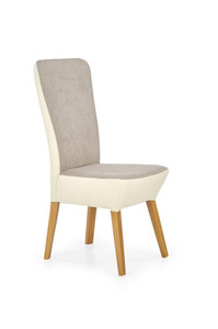 ORCHID 2 mix krzesło dąb miodowy / jasny beż / beż   - Halmar