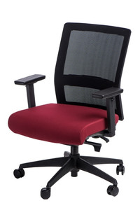 Fotel biurowy Press czarny/czerwony - Maduu Studio Promocja