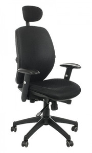 Fotel biurowy KB-912A czarny Stema