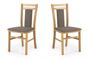 Dwa krzesła tapicerowane olcha  - 5073