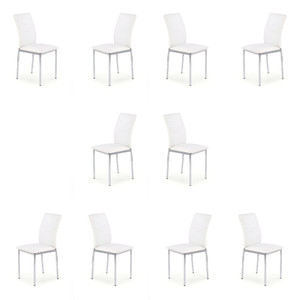 Dziesięć krzeseł białych - 6705