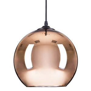Lampa wisząca MIRROR GLOW - L miedziana 40 cm Step Into Design
