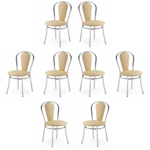 Osiem krzeseł biurowych - 7729