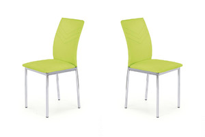 Dwa krzesła lime green - 7039