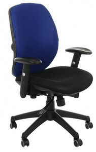 Fotel biurowy Spectrum niebieski - SitPlus