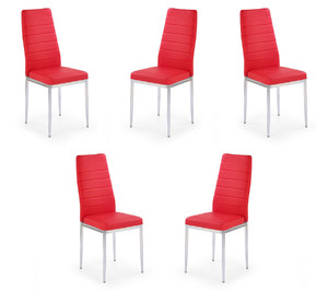 Pięć krzeseł czerwonych - 6919