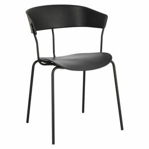 Krzesło Laugar czarne - Intesi