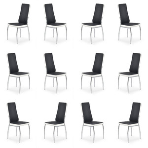 Dwanaście krzeseł czarnych białych - 0053